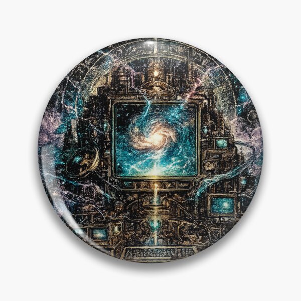 Item preview, DREAMSCAPE COMPUTER | Vintage Metal T-Shirt | Occult Computing | RetroCrypt Studio designed and sold by RetroCrypt Studio.