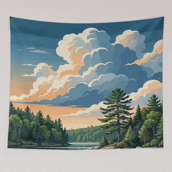Item preview, Kejimkujik National Park Canada Travel Vintage designed and sold by RareDeerArt.