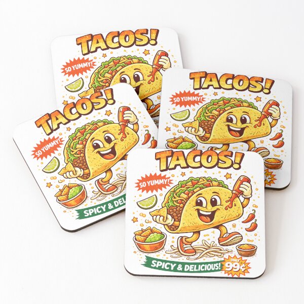 Artikelvorschau, Tacos-Zeit entworfen und verkauft von Matinez Pink.