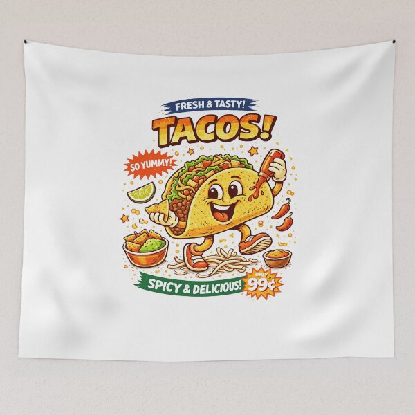 Item preview, Tacos Time designed and sold by Matinez Pink.