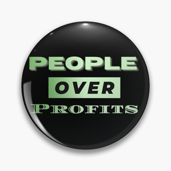 Item preview, People Over Profits 2 designed and sold by Unimotionwear.