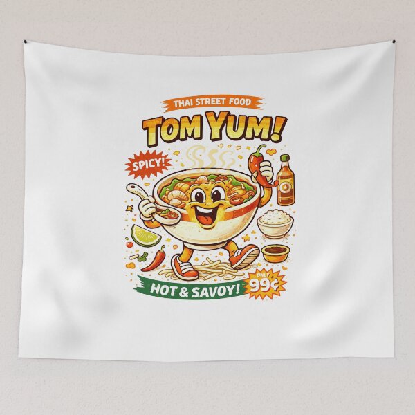 Item preview, Tom Yum Soup designed and sold by Matinez Pink.