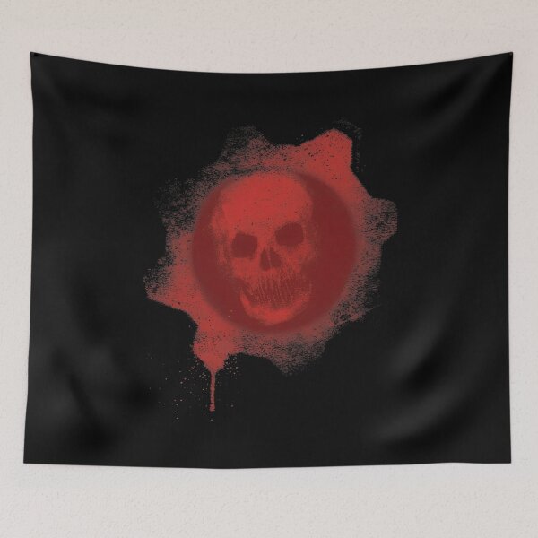 Item preview, Gritty Red Skull Gear designed and sold by olaIAMfailing.