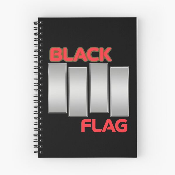 Item preview, Black Flags Four Bars Punk Band  designed and sold by NewtonCraig.