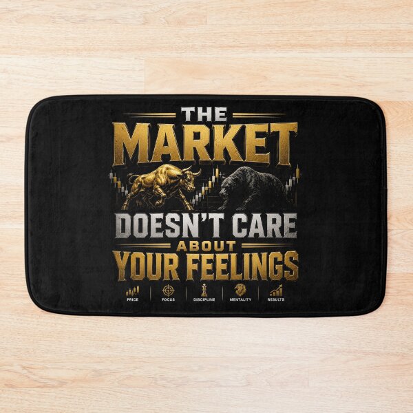 Item preview, The Market Doesn't Care About Your Feelings Trading Shirt designed and sold by PipForgeStudio .