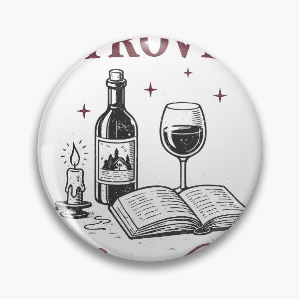 Item preview, Introvert Wine Club designed and sold by Matinez Pink.