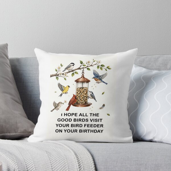 Item preview, Bird Watcher Birthday Card | Bird Feeder Greeting Card | Funny Birthday Card For Mom Or Dad designed and sold by Aesthetic-Avenue.