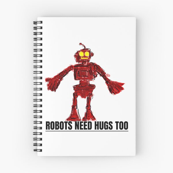 Item preview, Robots Need Hugs Too (Red robot) designed and sold by doomsack.