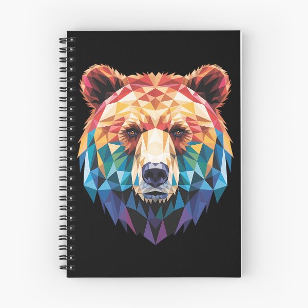 Item preview, Geometric Bear in LGBT Flag Gay Pride Bear designed and sold by SapfireStuArt.
