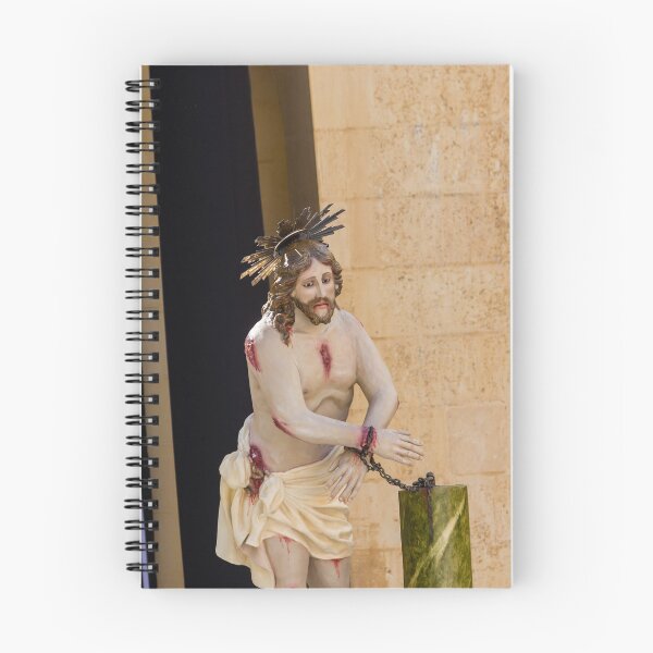 Item preview, Statue of Jesus Christ With Crown of Thorns Depicting Suffering and Wounds in Church Setting designed and sold by Nmallia.