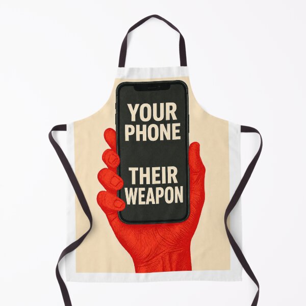 Item preview, Your Phone - Their Weapon designed and sold by johnharley.