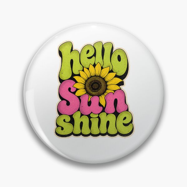 Item preview, Cute 70’s Retro Sunflower - Hello Sunshine designed and sold by GraphicVibe Designs.