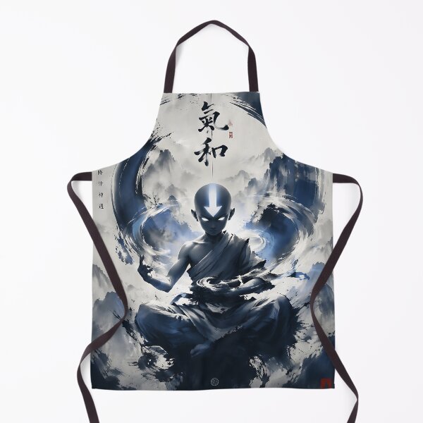Item preview, Avatar Aang Ink Wash Art - The Last Airbender designed and sold by iwzzuel.