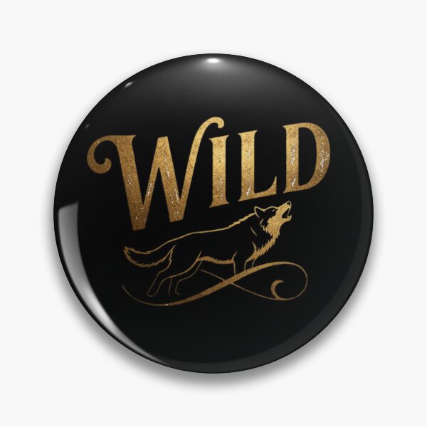 Item preview, Gold Wild Wolf Motivational Typography Art designed and sold by MarZeDesigns .