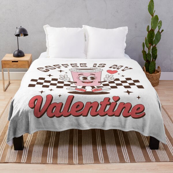 Item preview, Groovy Coffee Is My Valentine Day Coffee Lover designed and sold by SapfireStuArt.