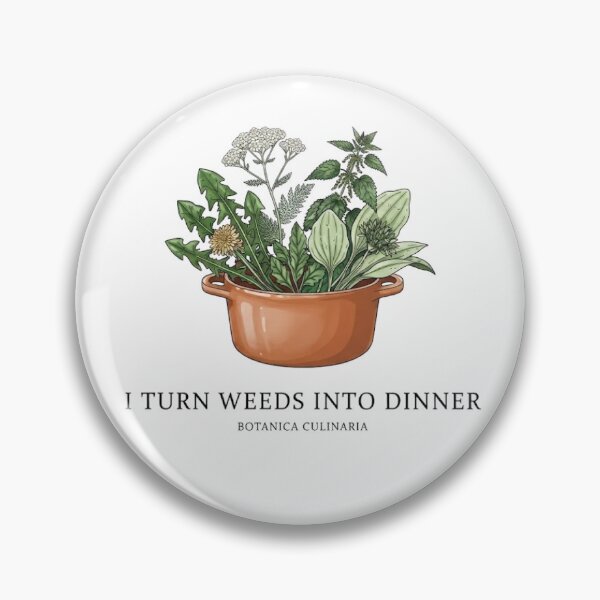 Item preview, Botanical Cooking: Wild Foraged Plants Illustration Wild Edibles Enthusiast T-shirt designed and sold by VintryOff.