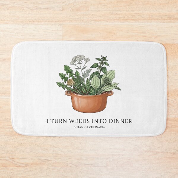 Item preview, Botanical Cooking: Wild Foraged Plants Illustration Wild Edibles Enthusiast T-shirt designed and sold by VintryOff.