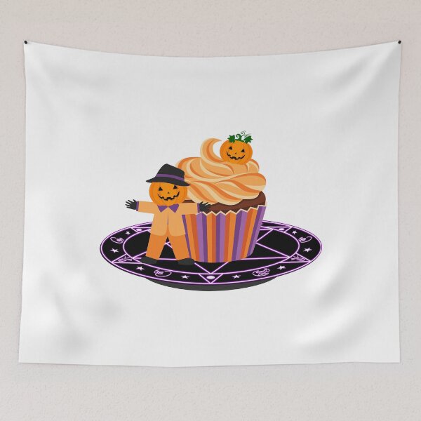 Item preview, Halloween Cupcake with Jack O' Lantern designed and sold by JohanaStyle.