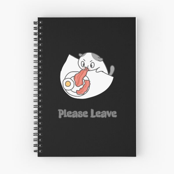 Item preview, Please Leave Cat – Funny Boundary Setting Reaction Cat Design designed and sold by ContigoART.