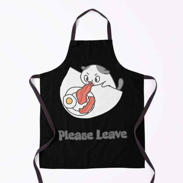 Item preview, Please Leave Cat – Funny Boundary Setting Reaction Cat Design designed and sold by ContigoART.