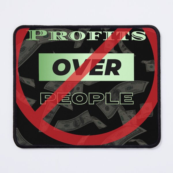 Item preview, NO Profits over People 2 designed and sold by Unimotionwear.