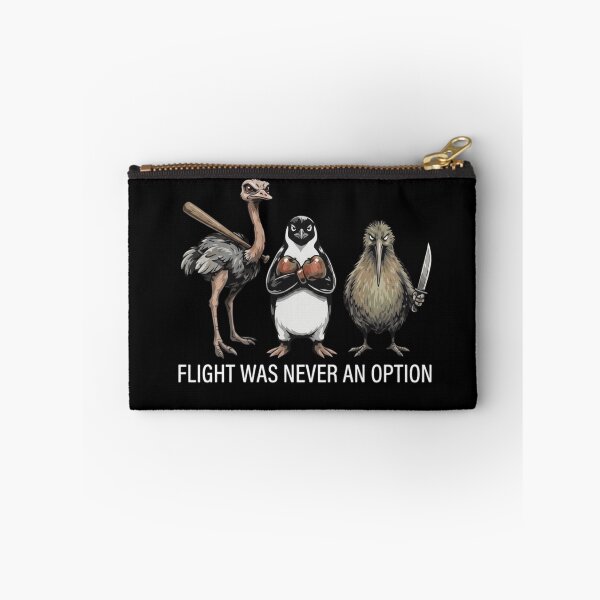 Item preview, Flight Was Never An Option Funny Flightless Birds Meme designed and sold by haitrieuic96.