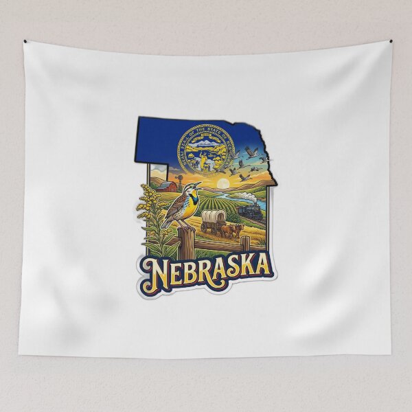 Item preview, Nebraska designed and sold by FunFitsFactory.