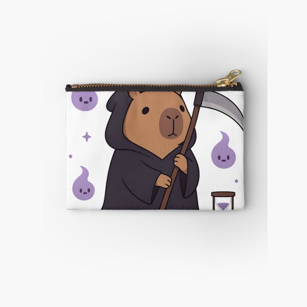 Item preview, Grim Reaper Capybara - Cute Dark Humor designed and sold by iwzzuel.