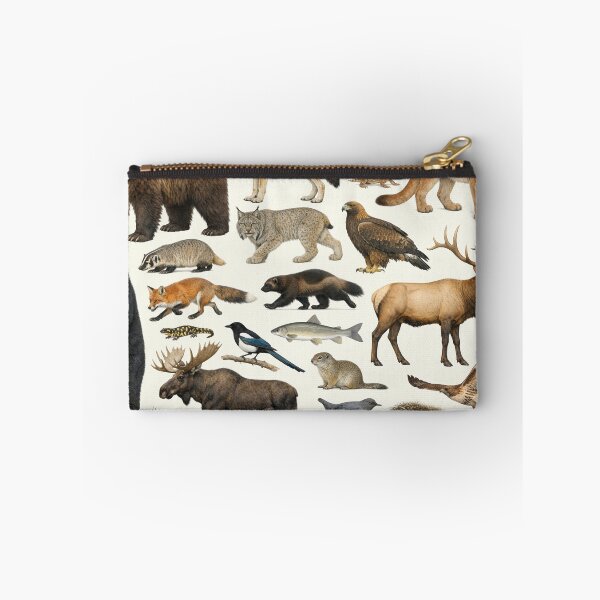Item preview, Animals of Wyoming Retro Style Identification Chart designed and sold by kakarikihill.