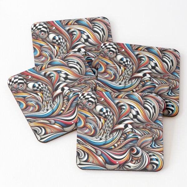 Item preview, Chromatic Vortex – Dance of Infinite Ribbons designed and sold by Catfcreations.