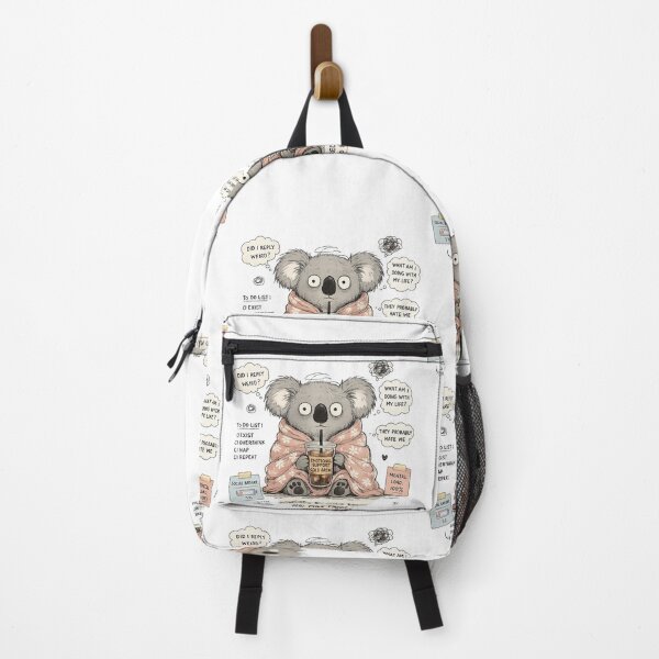Item preview, Anxious Koala Powered By Cold Brew designed and sold by So Much 2 See.