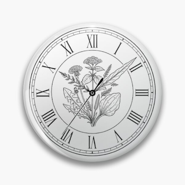 Item preview, Born To Forage Vintage Clock Botanical Design Wild Edibles Enthusiast T-shirt designed and sold by VintryOff.