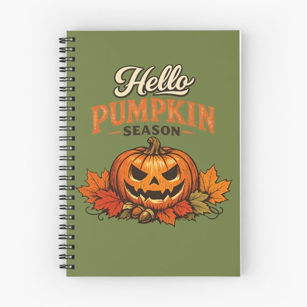 Item preview, Hello Pumpkin Season Vintage Halloween Pumpkin Maple Leaves Retro Fall Canada Autumn Graphic T-Shirt Sticker Gift designed and sold by mocci10.