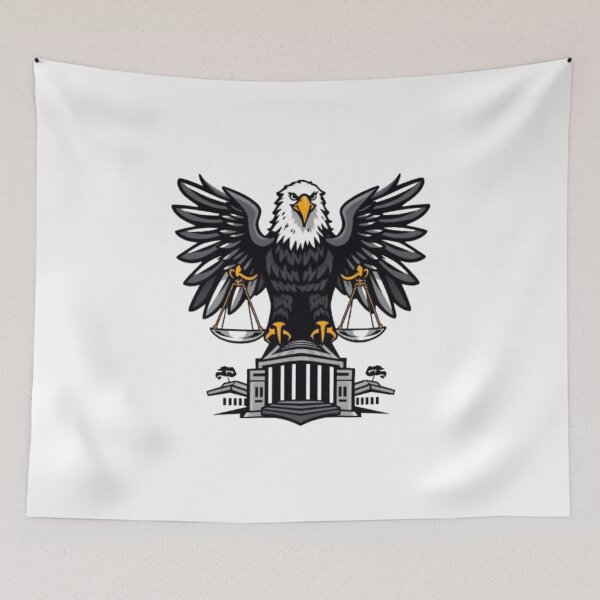 Item preview, Georgetown Law Eagle of Justice Design designed and sold by MystiColo.