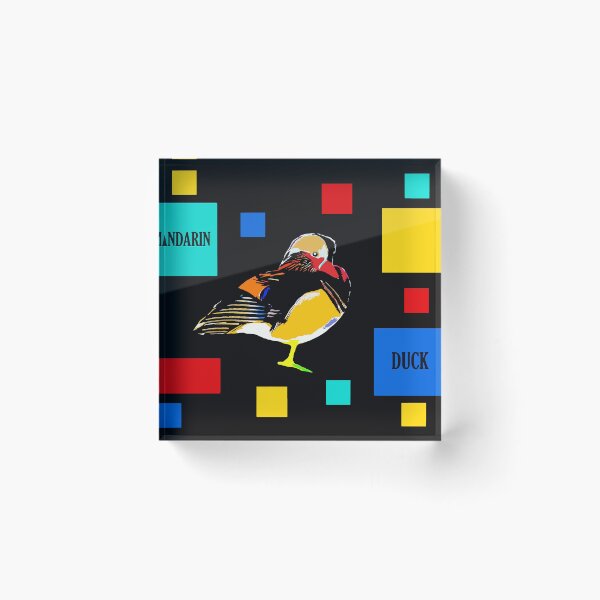 Item preview, Mandarin Duck Modern Art designed and sold by Dlt1981.
