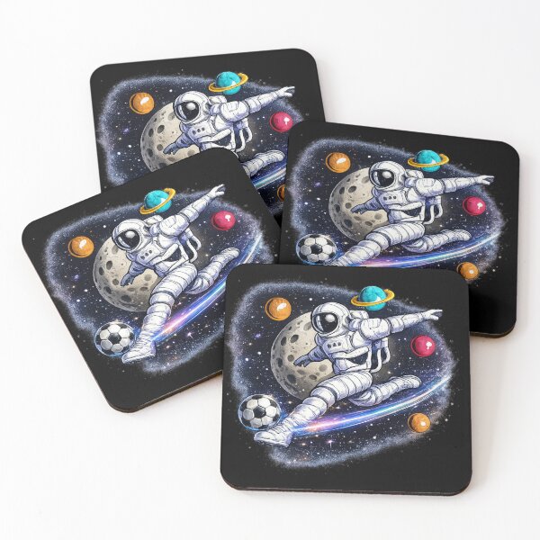 Item preview, Kids Soccer Astronaut Gift designed and sold by Corvoria.