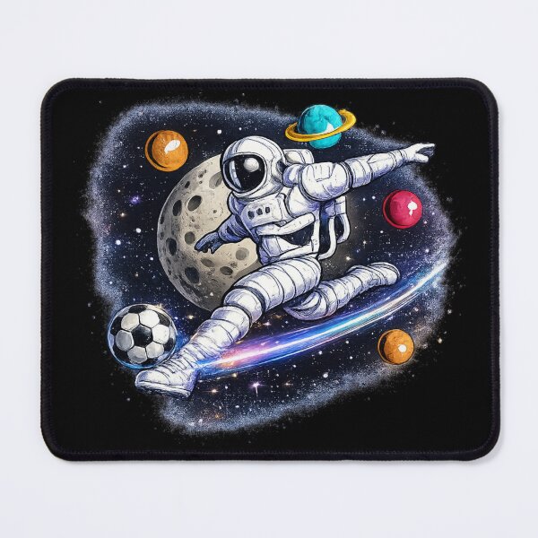 Item preview, Kids Soccer Astronaut Gift designed and sold by Corvoria.