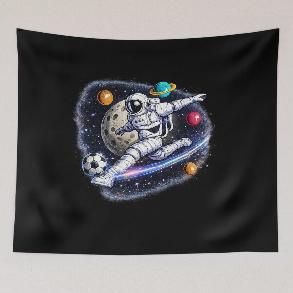 Item preview, Kids Soccer Astronaut Gift designed and sold by Corvoria.