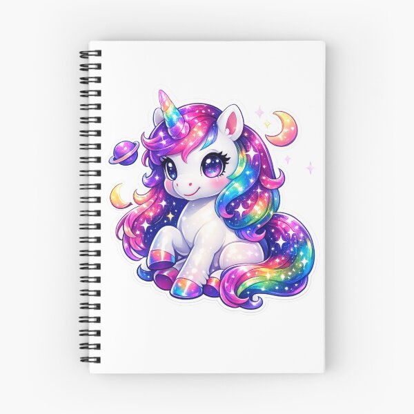 Item preview, Unicornio cósmico brillante en 3D designed and sold by MR4me.