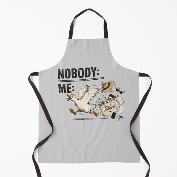 Item preview, Nobody: Me: Silly Goose Meme | Funny Introvert Humor designed and sold by ctrlaltcreator.