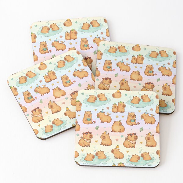 Item preview, Kawaii Capybara designed and sold by FunFitsFactory.