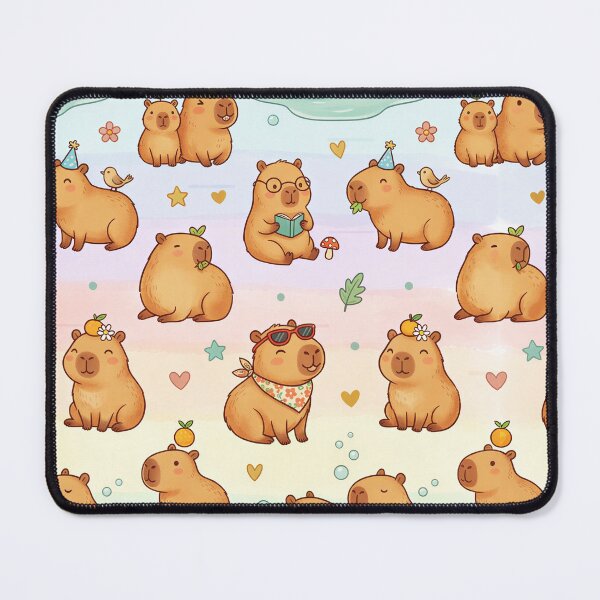 Item preview, Kawaii Capybara designed and sold by FunFitsFactory.