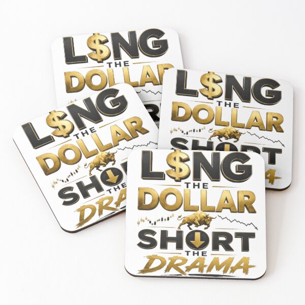 Item preview, Long The Dollar Short The Drama Forex Trading Shirt designed and sold by PipForgeStudio .