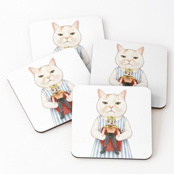 Item preview, Cat with Tiger Mask Toy designed and sold by Komatoya.