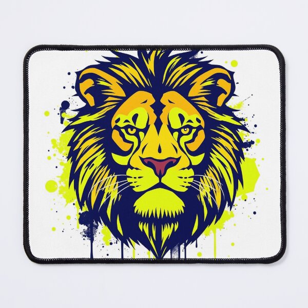 Item preview, Lion Graffiti Street Art - Modern Graphic Art T-Sh designed and sold by QuirkThreadsCo.