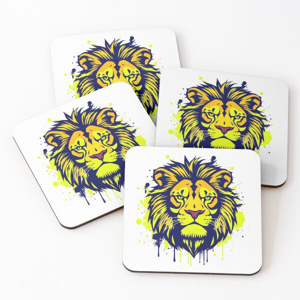 Item preview, Lion Graffiti Street Art - Modern Graphic Art T-Sh designed and sold by QuirkThreadsCo.