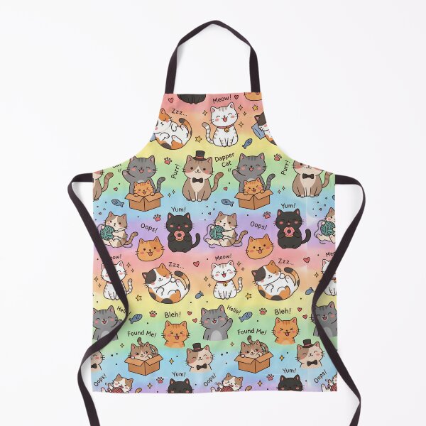 Item preview, Super Cute Kawaii Cats designed and sold by FunFitsFactory.