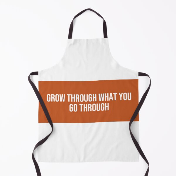 Item preview, "GROW THROUGH WHAT YOU GO THROUGH" Minimalist Quot designed and sold by QuirkThreadsCo.