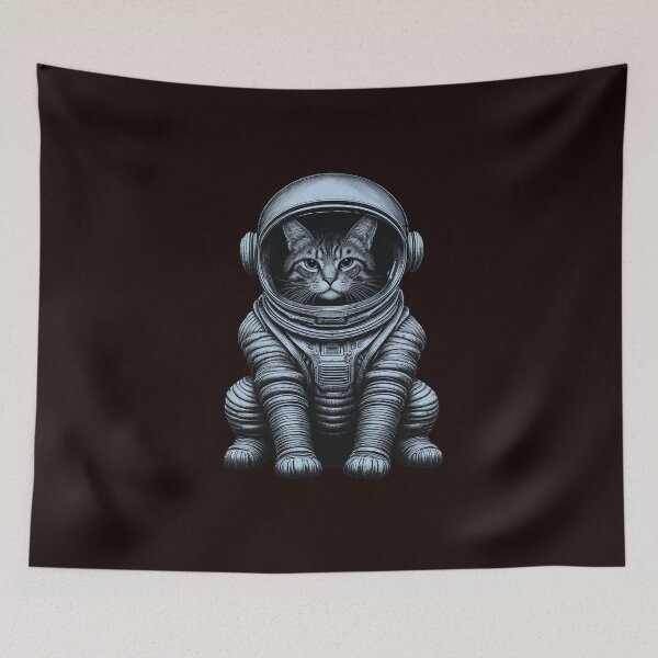 Item preview, Space Cat designed and sold by Amerizona Designs.