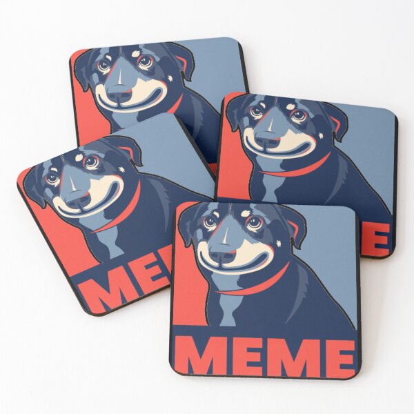 Item preview, Dog Meme Hope Poster Parody designed and sold by GenZFashion000.